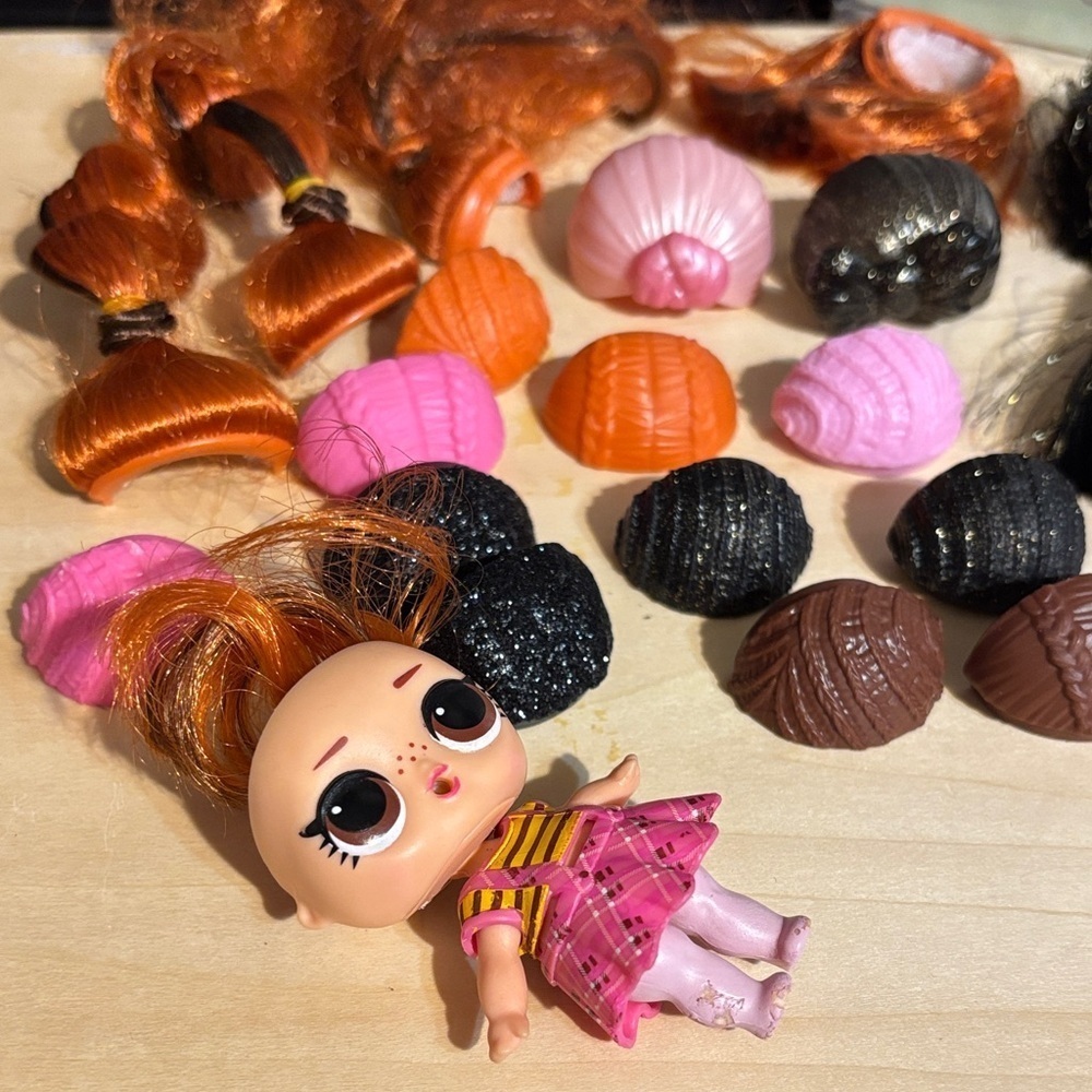 LOL surprise Doll with Interchangeable Hair and Accessories